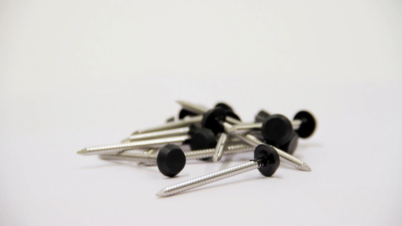 Rubber Roof Supplies - 40mm Polytop Nails - Fix Roof Trim Fast