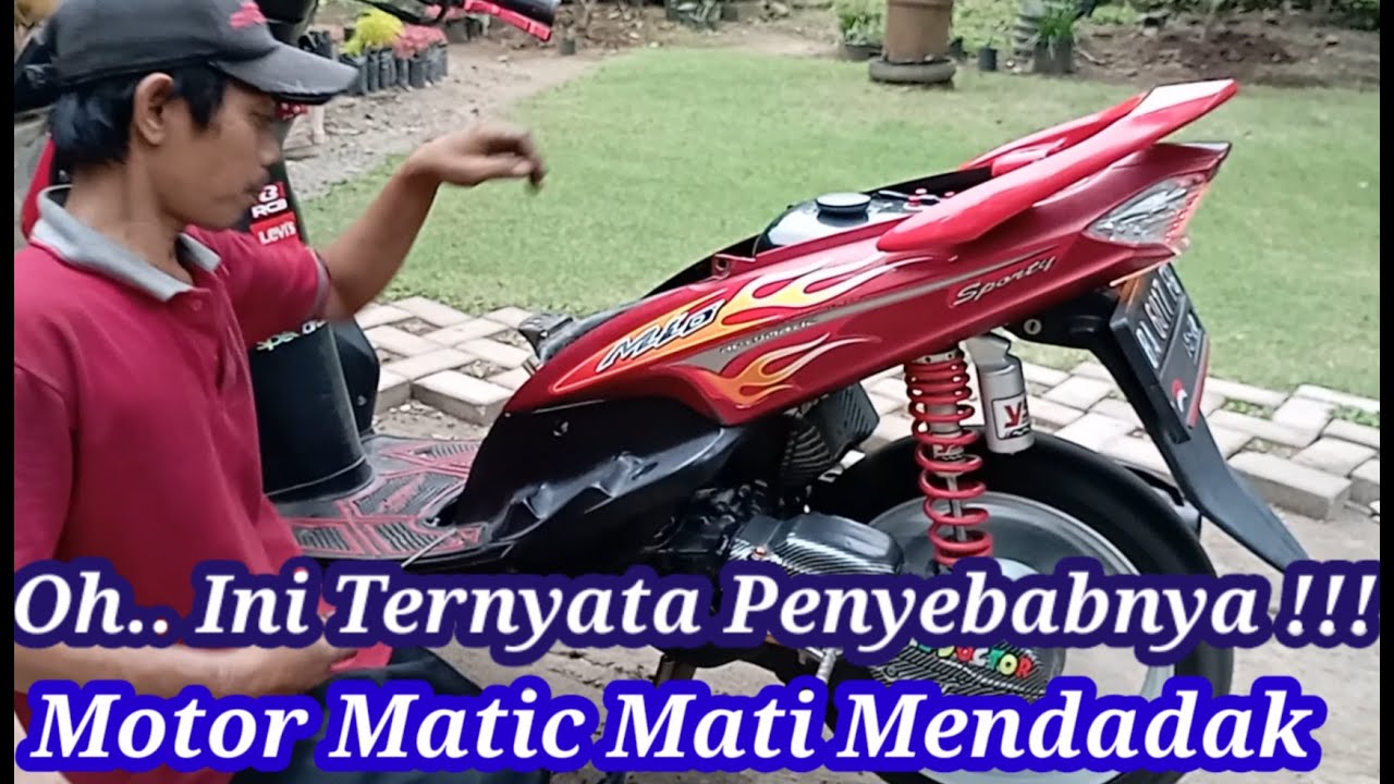 Penyebab Mio Sporty Sering Mogok / Mati Mendadak Saat Jalan