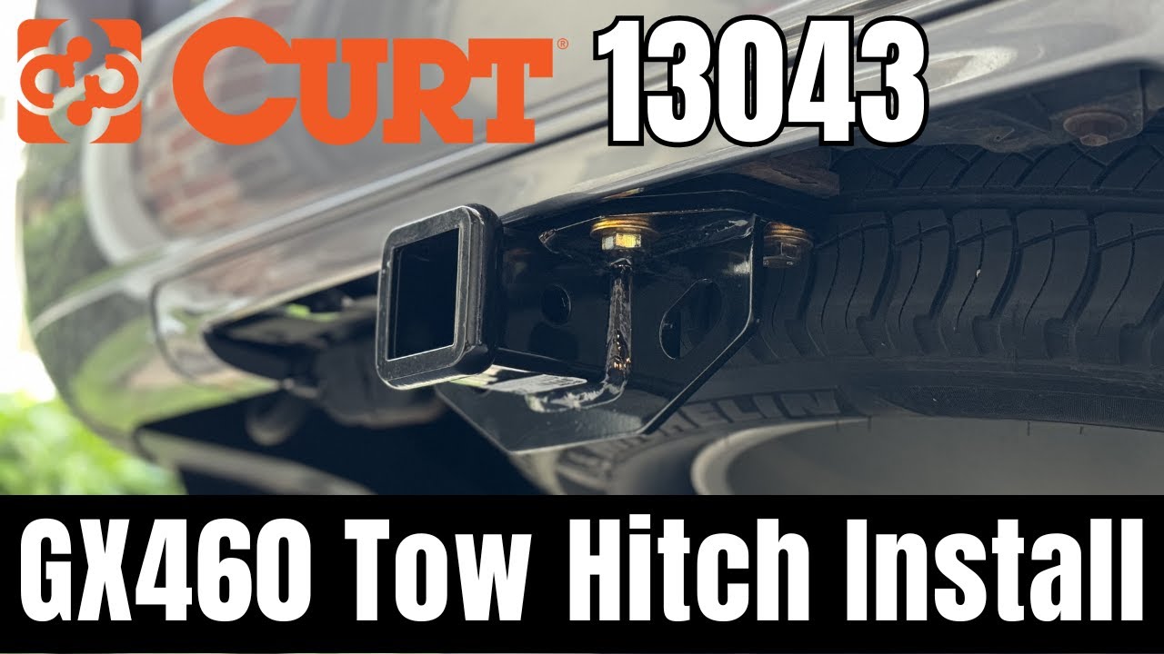 Lexus GX460 Tow Hitch Installation CURT 13043 Class 3