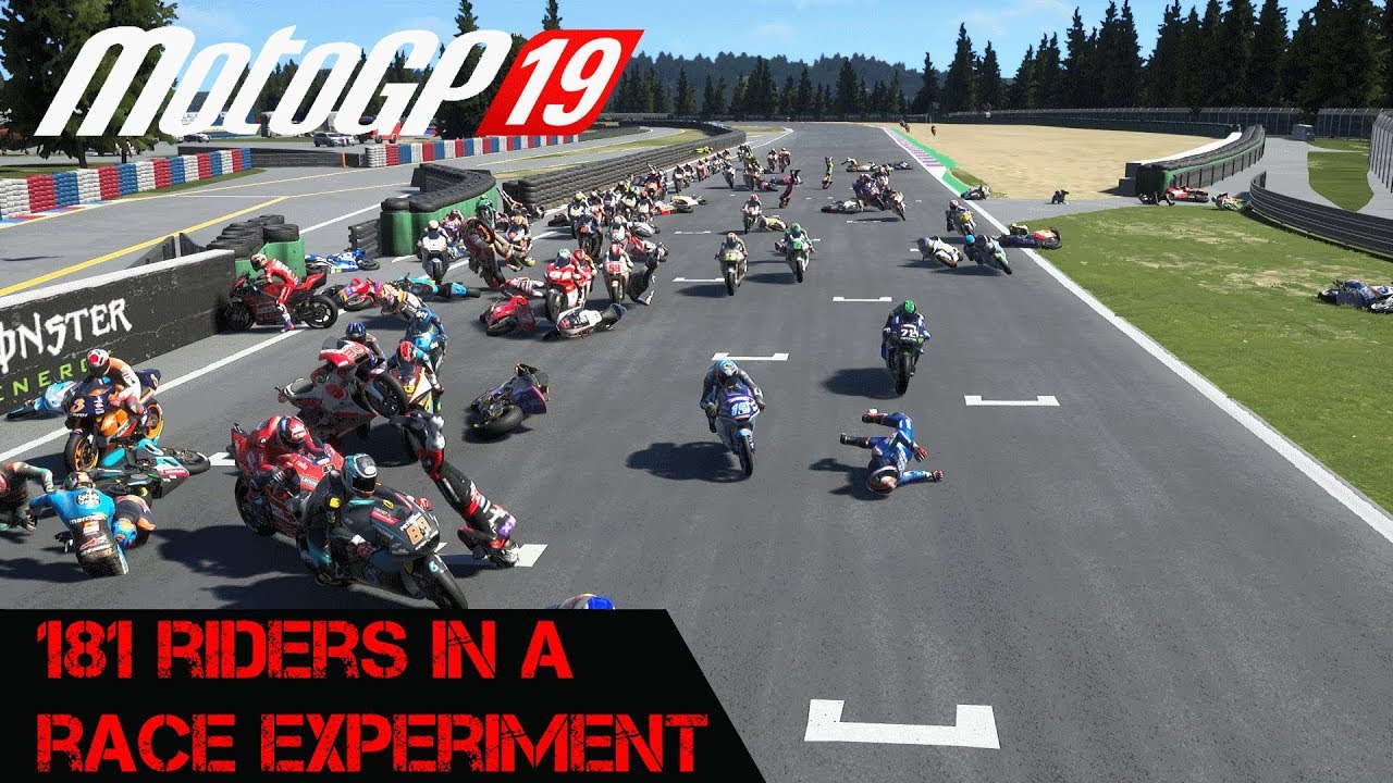 181 Riders In One Race - Motogp 19 Experiment