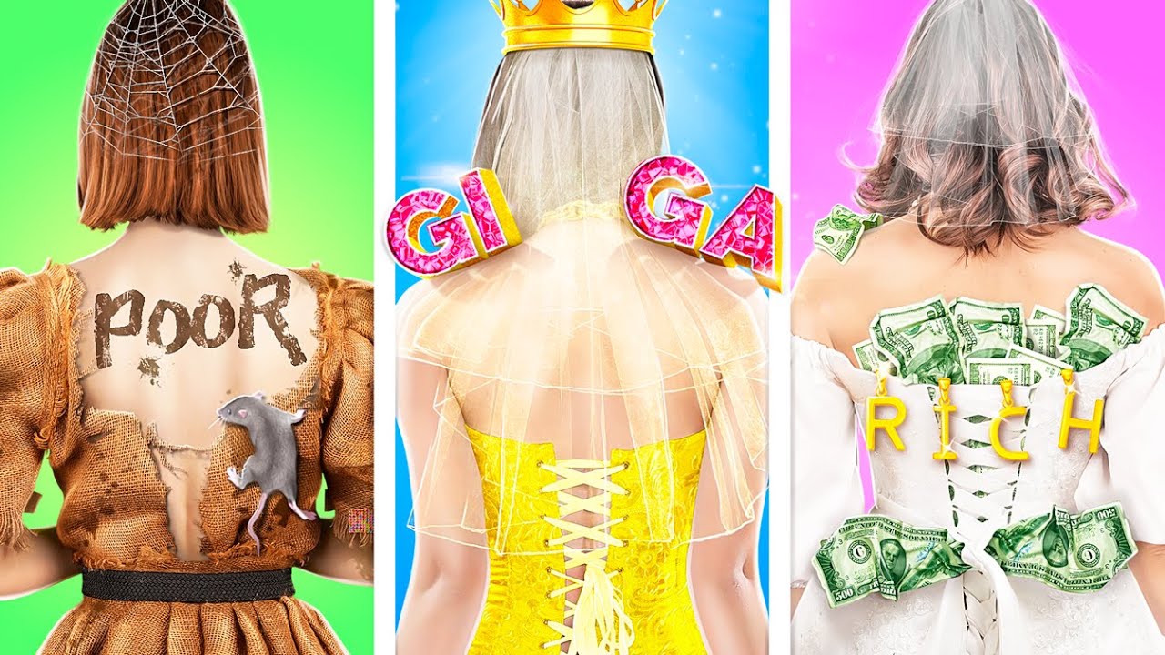 Poor Bride Vs Rich Bride Vs Giga Rich Bride