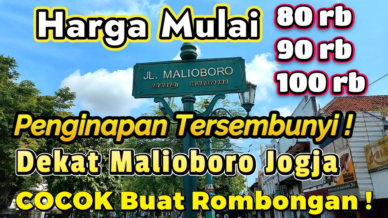 Tersembunyi di Malioboro ! penginapan murah di jogja dekat Malioboro, penginapan dekat stasiun tugu