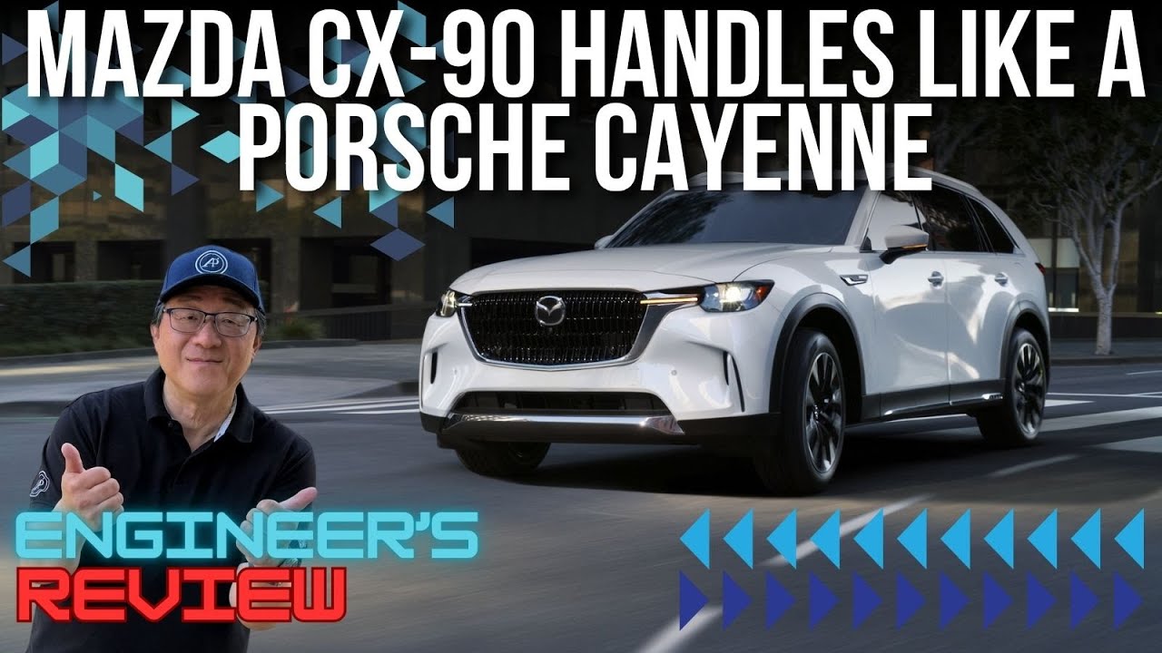 ИНЖЕНЕР ОБЪЯСНЯЕТ, ПОЧЕМУ MAZDA CX-90/70 УПРАВЛЯЕТСЯ КАК PORSCHE CAYENNE // ЛУЧШАЯ УПРАВЛЯЕМОСТЬ ...