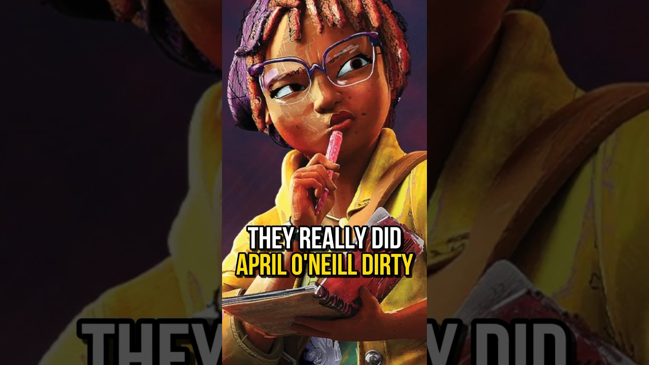 Why They Do April O&rsquo;Neil Like That? 😂 #shorts #tmnt #movies #ninjaturtles