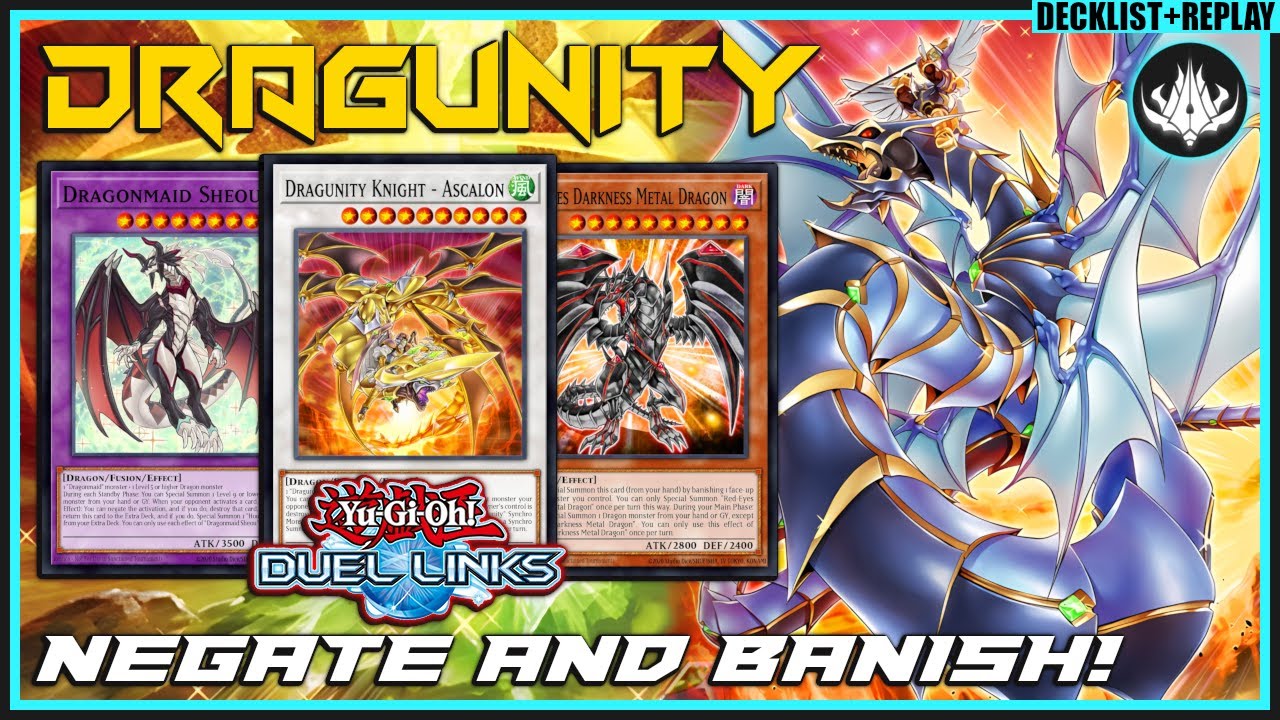 DRAGUNITY FT. DRAGON MAID SHEOU 🔥 INSANE TURN 1! | Duel Links KOG Climb (March 2025)