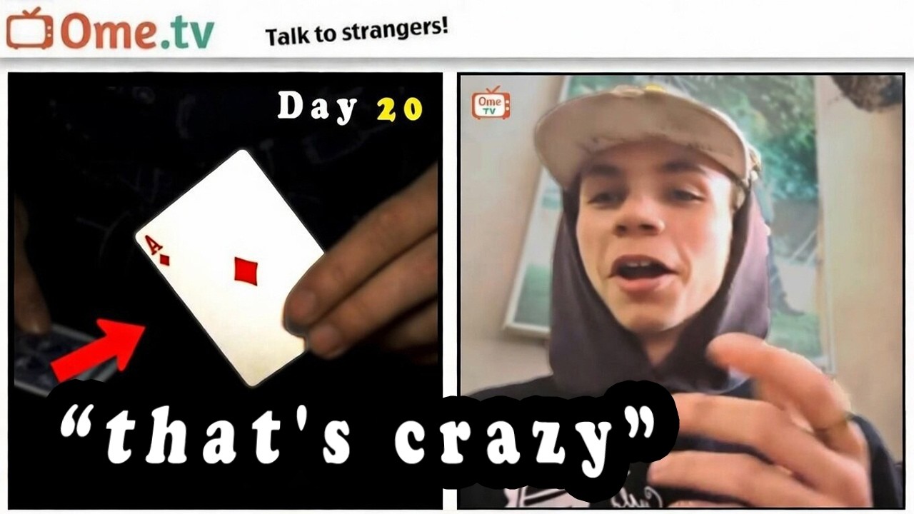 I tried Magic Tricks on Omegle for 30 days straight | Day 20