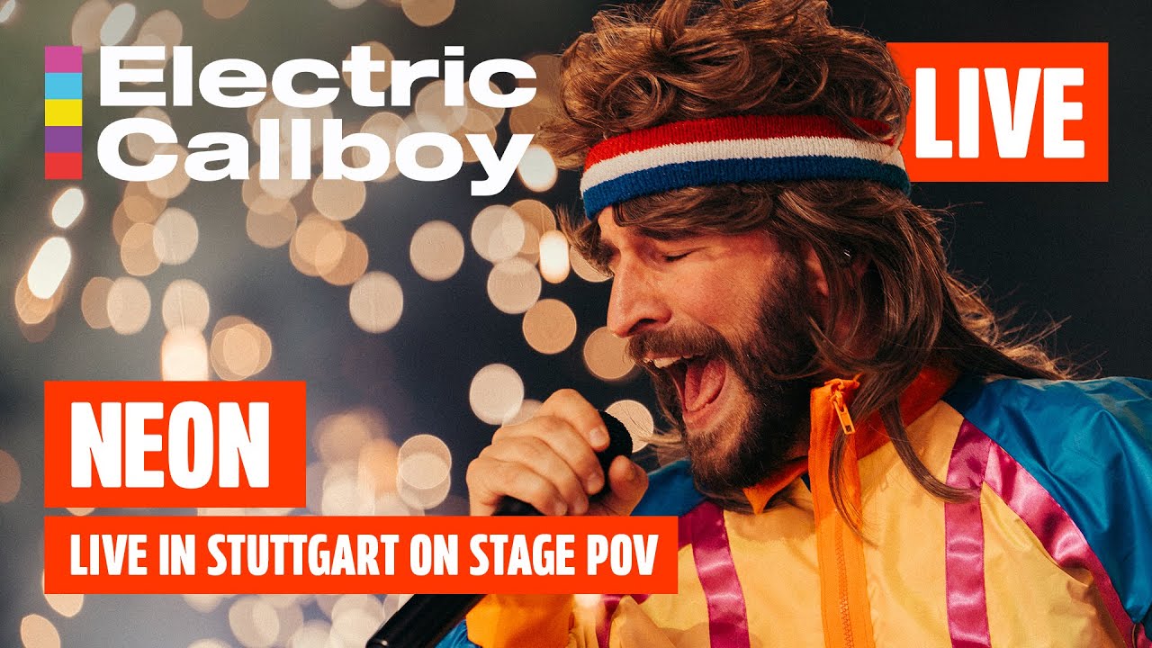 Electric Callboy - NEON live in STUTTGART - TANZNEID WORLD TOUR (ON STAGE ONE SHOT)