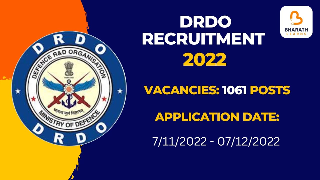 DRDO CEPTAM Recruitment 2022 Notification