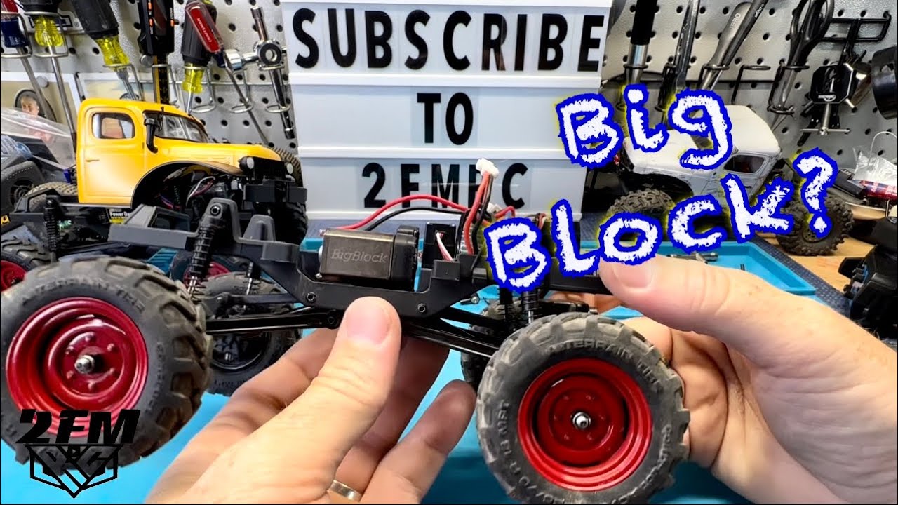 Модернизация FCX24 с двигателем MofoRC Big Block?