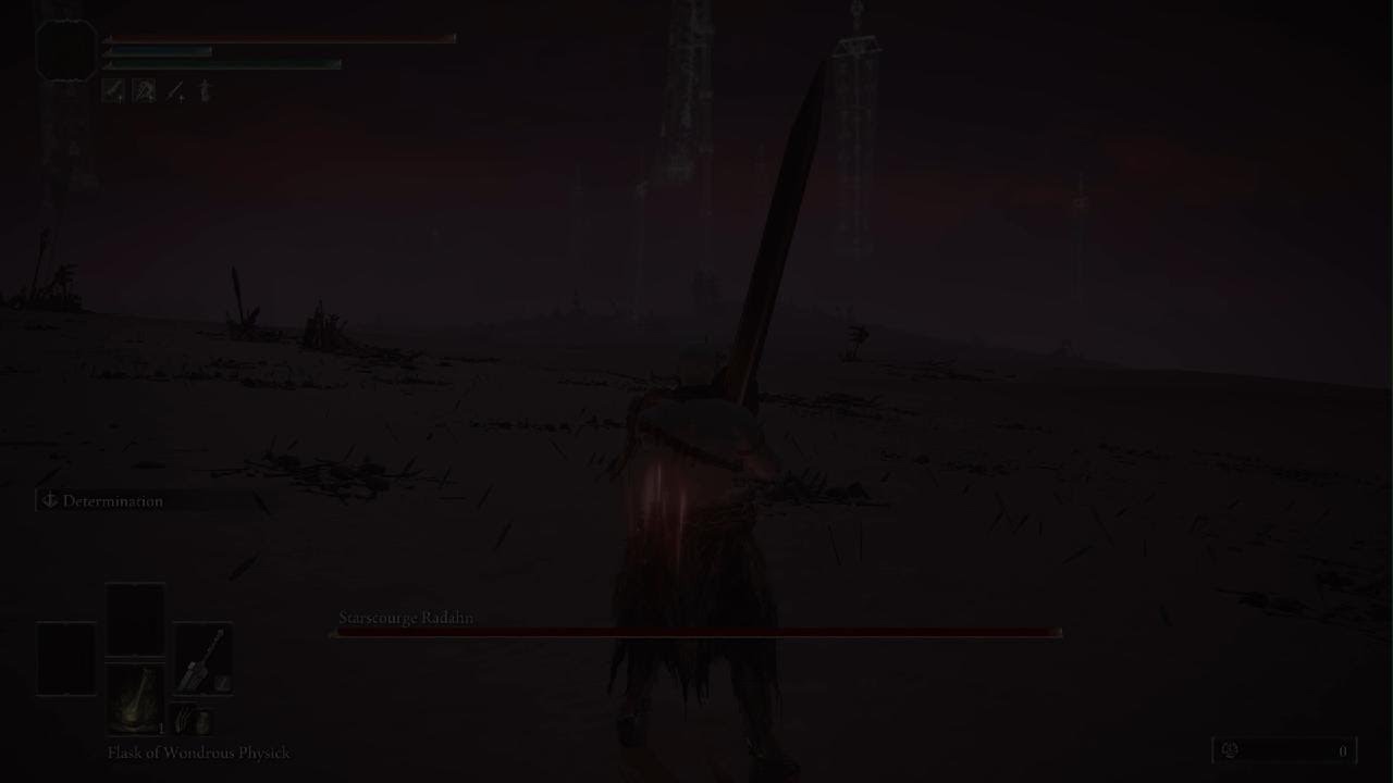 Solo radahn at level 35 with an almost unupgraded.Great sword.