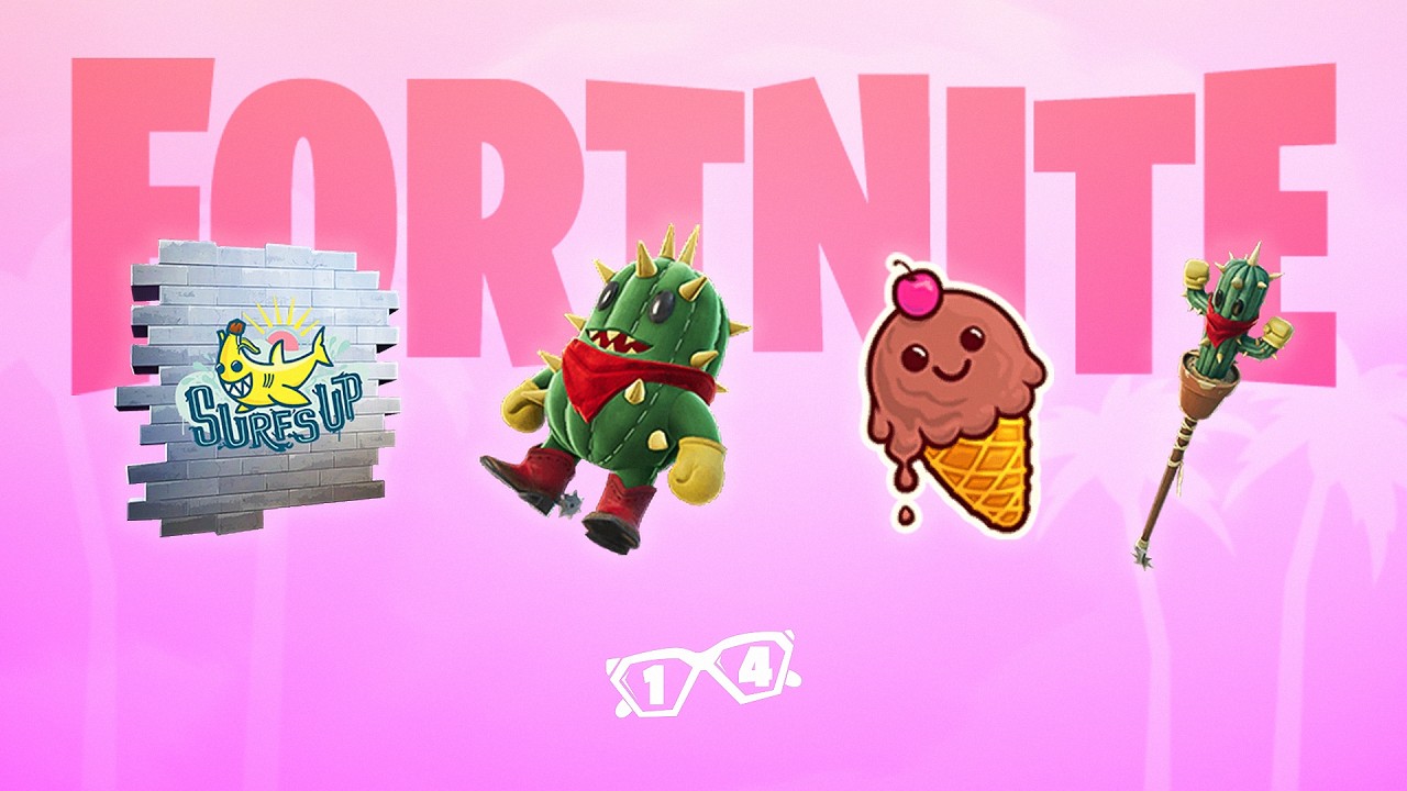 Fortnite 2025 Summer FREE Rewards! (14 Days of Summer)