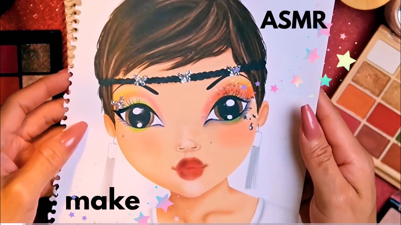  ASMR 🎀 Maquillaje Kawaii en Muñeca Manga | Relajación con Brochas Suaves