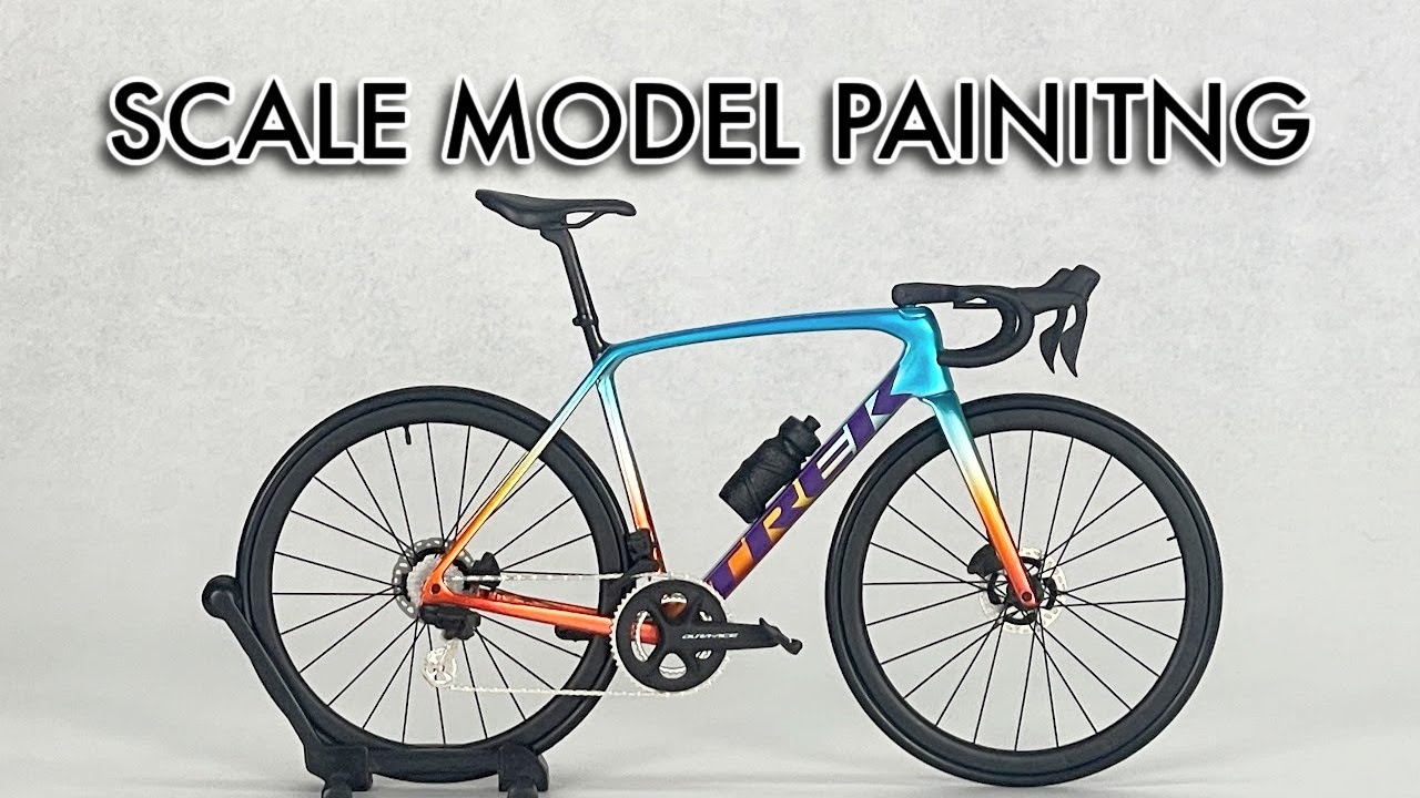 Scale Model Bike Painting with Nestor Espinoza
