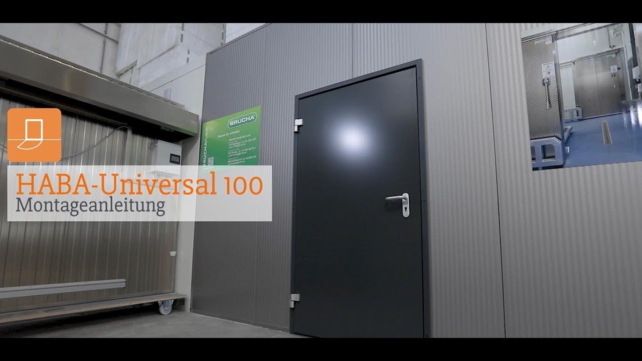 BRUCHA HABA-Universal 100 - Montageanleitung - deutsch