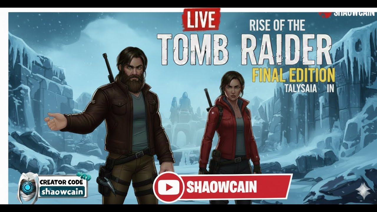 ⚡️Let's Play Rise of the Tomb raider épisode 5⚡️
