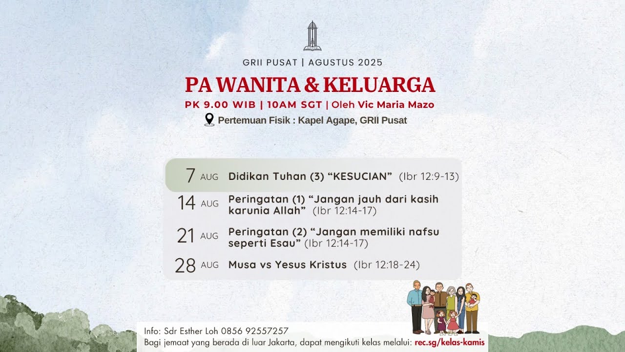 Didikan Tuhan 3 (Ibr 12:10-13) - Vik. Maria Mazo