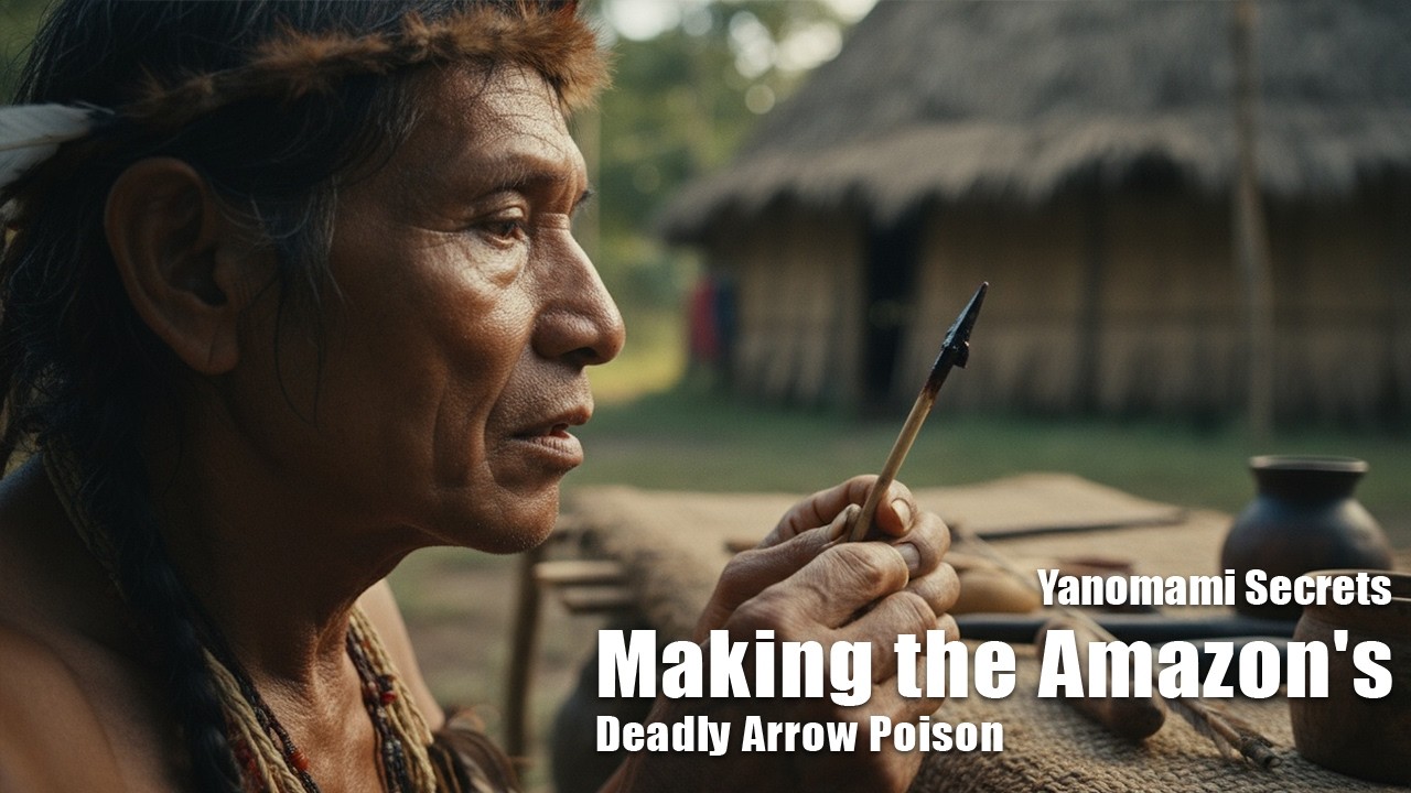 The Art of the Hunt | The World in a Drop: The Meticulous Application of Curare to an Arrowhead