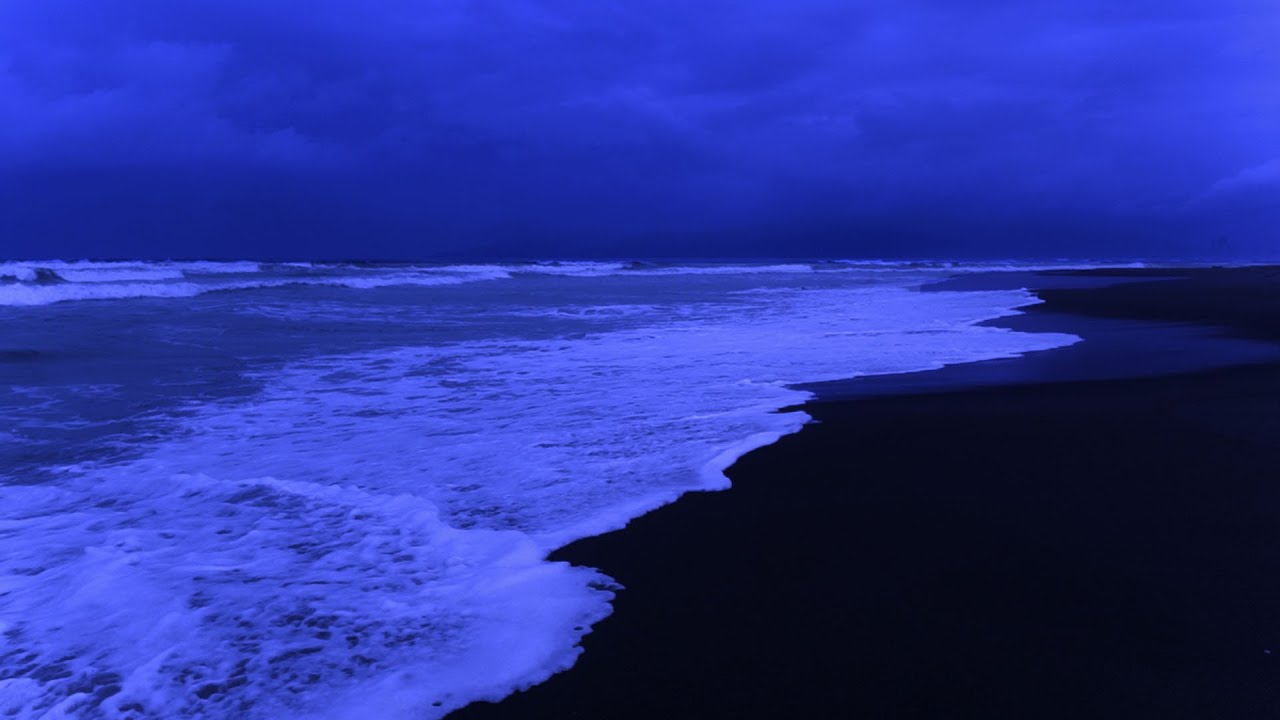 Ocean Waves For Deep Sleeping 10 Hours | Relaxing Ocean Waves At Night For Deep Sleep And Healing