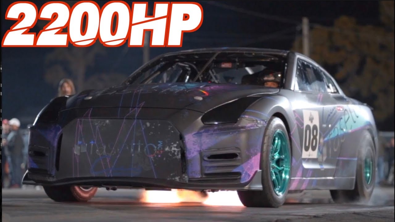 2200HP Nissan - Army of GTR&rsquo;s take over GTR World Cup (20,000HP Combined)
