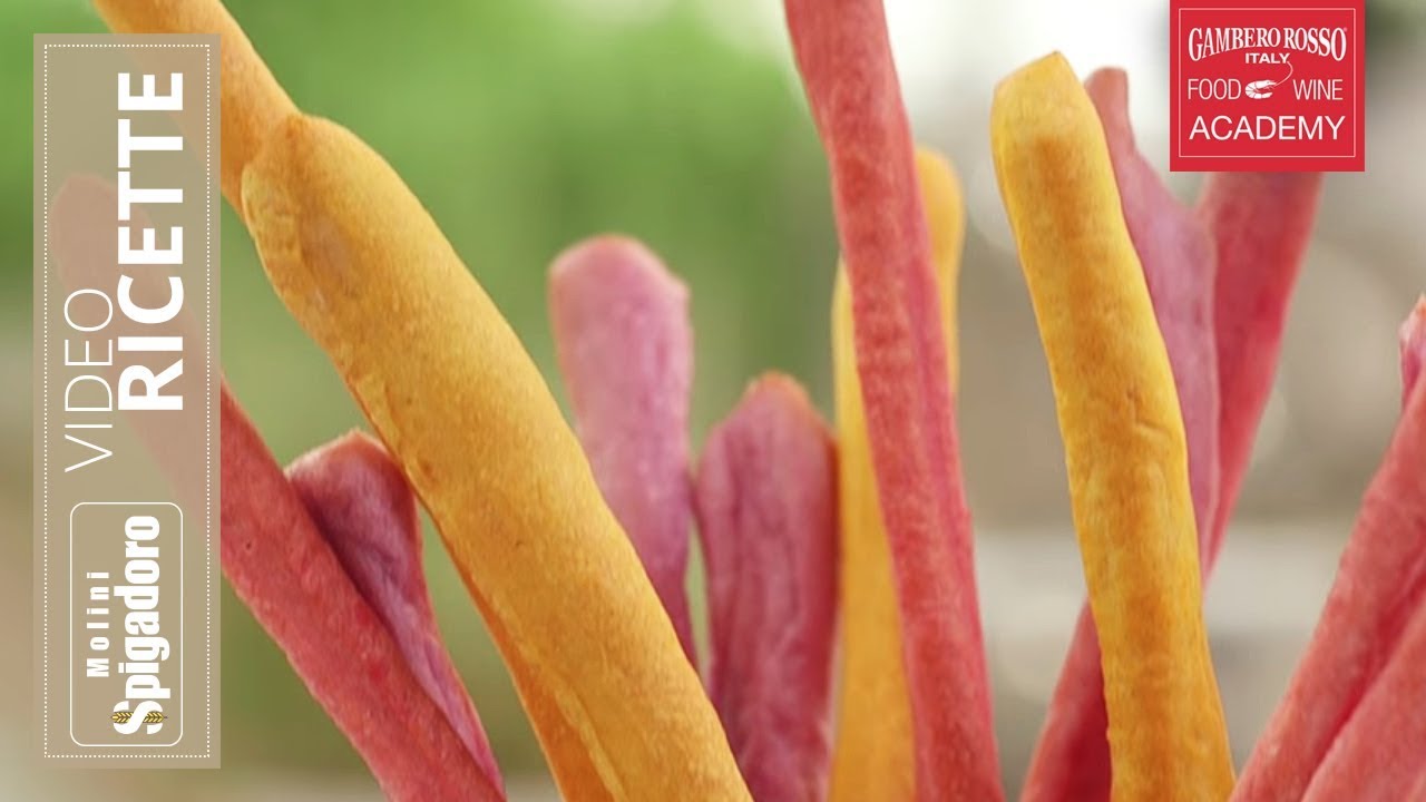 RICETTA GRISSINI MULTICOLOR | Molini Spigadoro