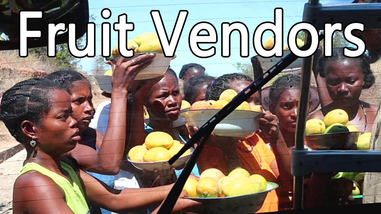 Roadside Fruit Vendors in Madagascar - Weird Fruit Explorer Ep. 382