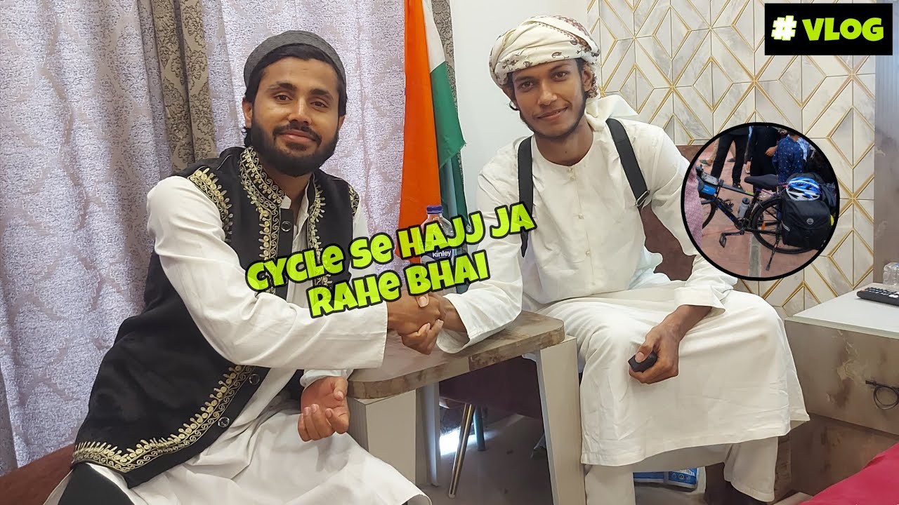 Cycle se Hajj | hafiz hakim Talib bhai 😱