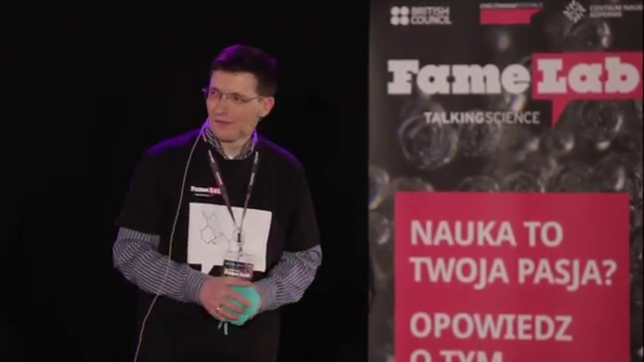 Grzegorz Kreiner - finalista FameLab 2013