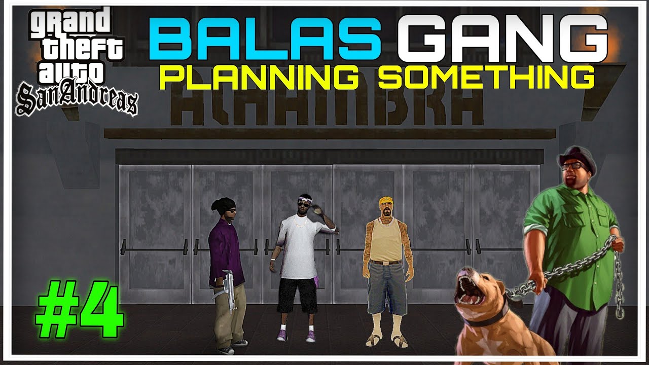 BALAS AND VACAS GANG PLANNING ABOUT GROVE STREET #4 | GTA SA | #trending #gaming 