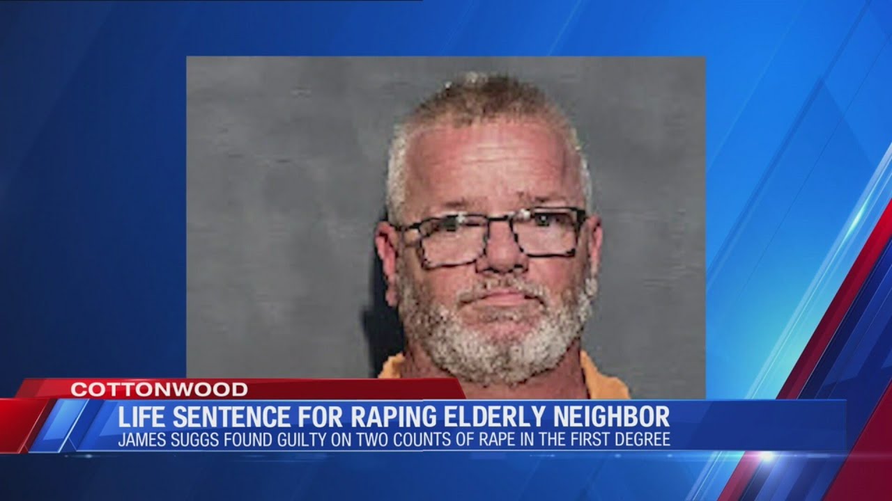 Cottonwood man accused of raping elderly neighbor will spend life behind bars