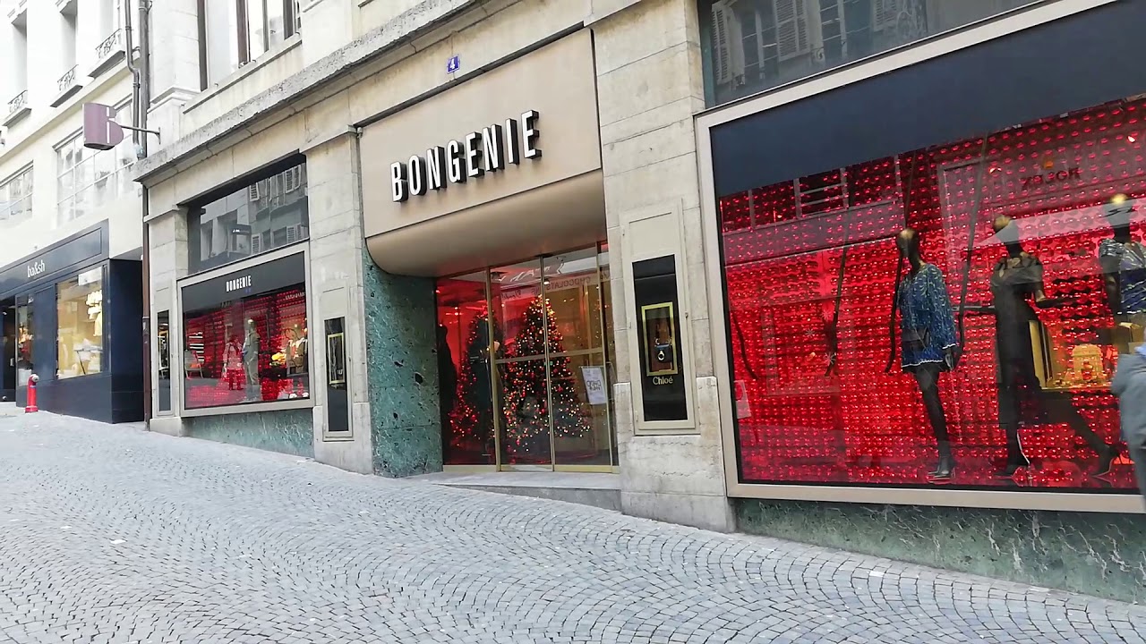 Rue du Bourg 2018 Lausanne