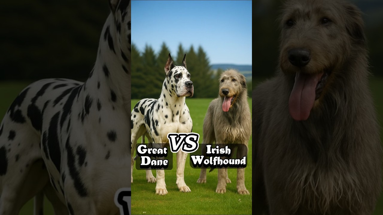 Irish Wolfhound vs. Great Dane &ndash; Who&rsquo;s the Real Giant?