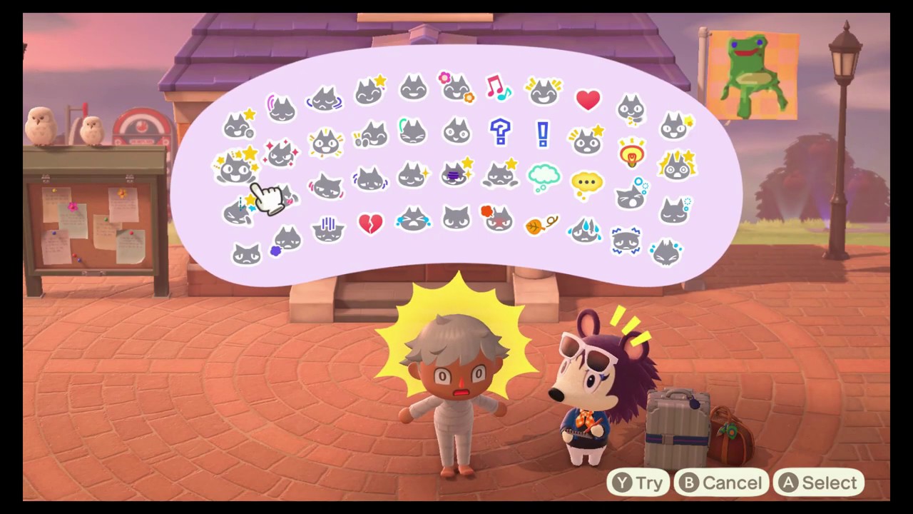 (outdated) Animal Crossing New Horizons 44 Reactions with Label