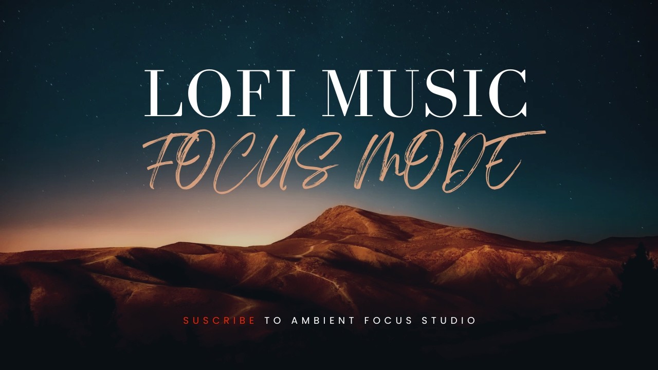 Calm Lofi for Deep Focus & Meditation | Soft Beats, Warm Pads, No Vocals
