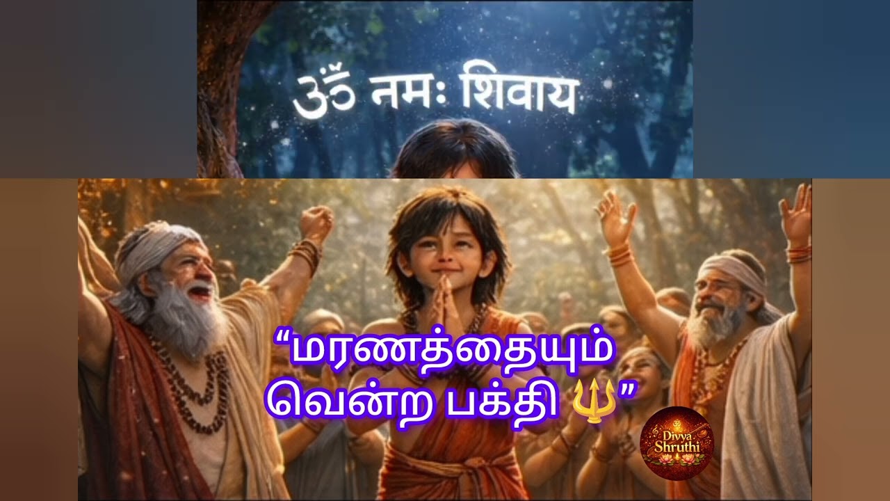 மரணத்தை வென்ற மார்கண்டேயர் | சிவன் காப்பாற்றிய பக்தன்
