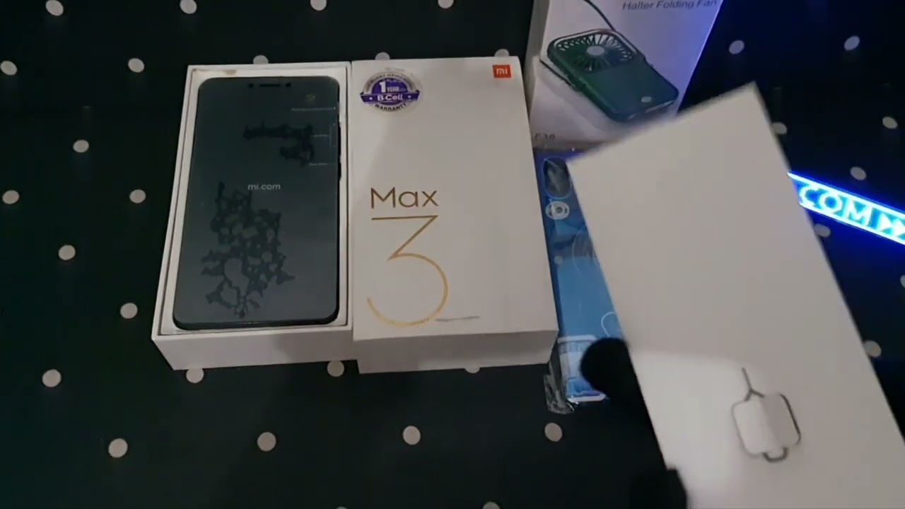 Mi Max 3 Black 6/128Gb Rare for Gamers