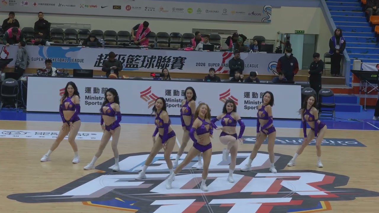 2026.01.17 SBL Luxy Girls 美式啦啦隊 開場表演