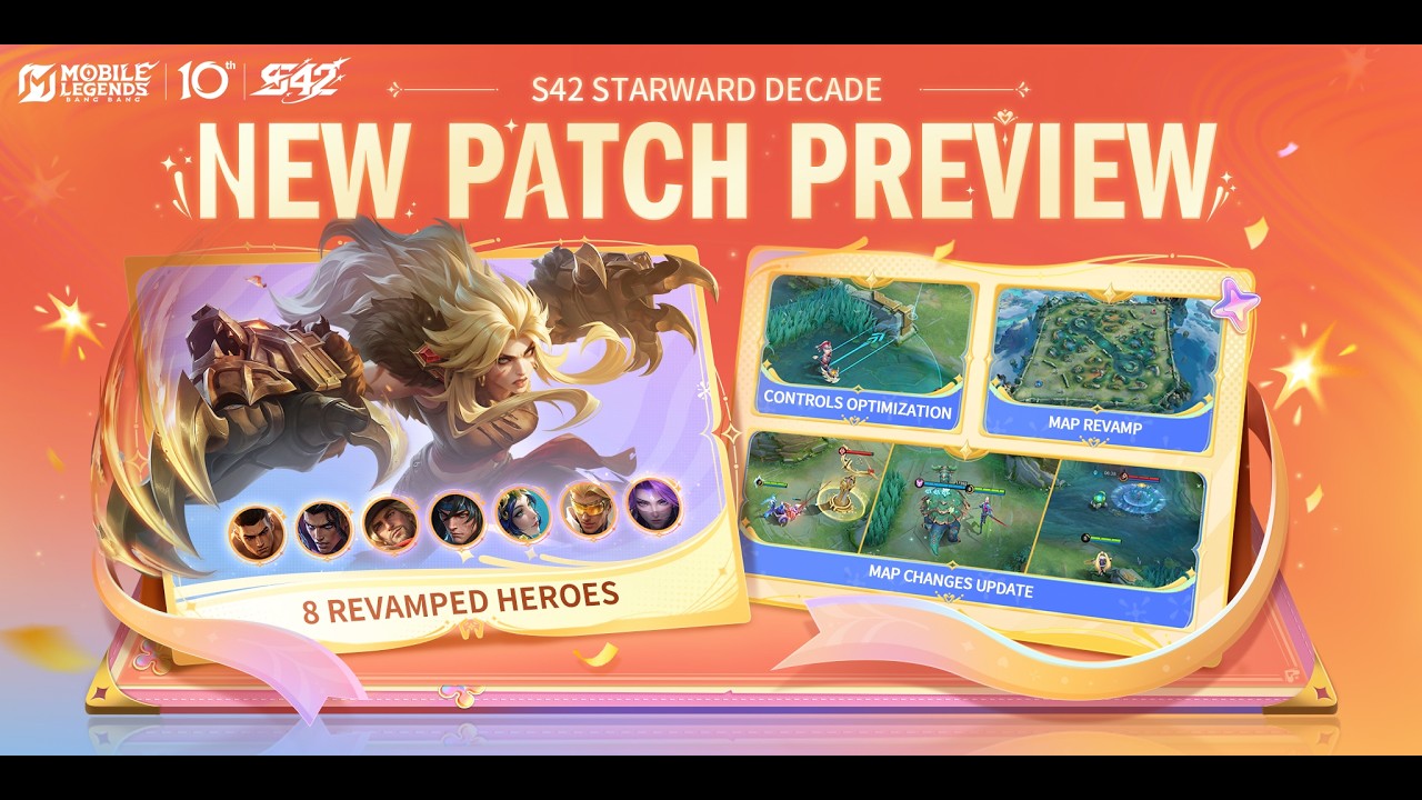 New Patch | S42 Starward Decade Patch Preview | Mobile Legends: Bang Bang