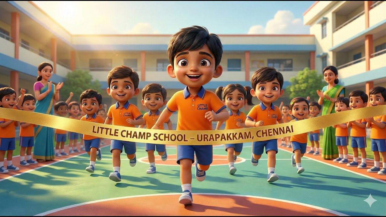 A Beautiful Beginning | Sanjeev’s School Days at Little Champ School 🌈✨