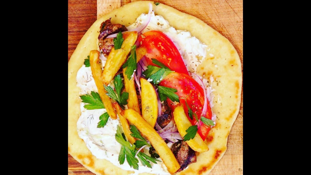 Greek Pork Souvlaki Like in Greece | Christine Cushing
