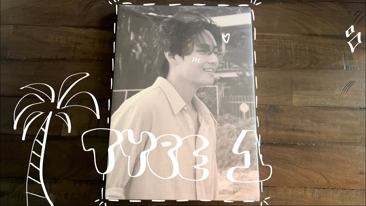 unboxing v's type 1 photobook 🏝️