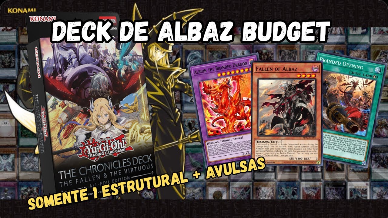 Deck Albaz Budget  - Deck list 1 Estrutural das Crônicas do Caído e a Virtuosa + Avulsas - DEZ/2025