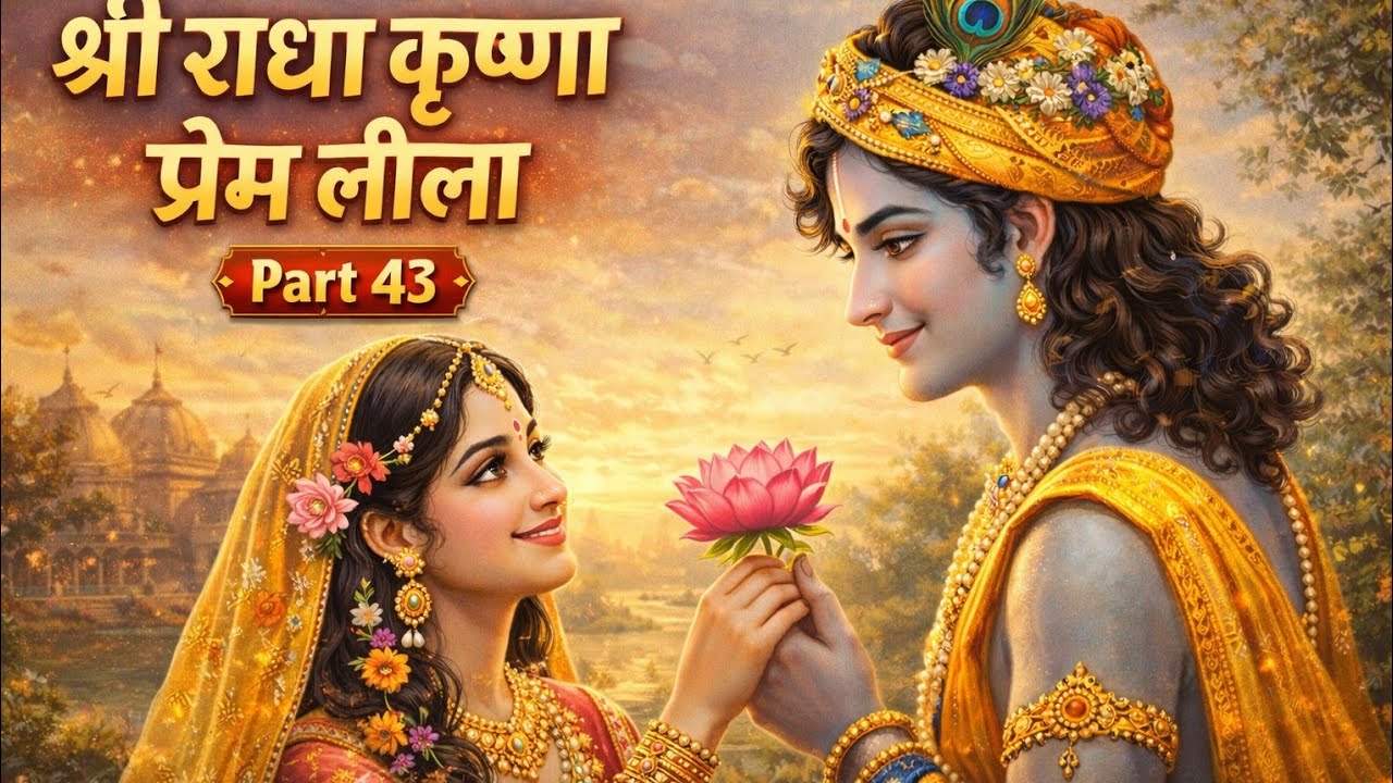 वृंदावन में गूंजा राधा कृष्ण का प्रेम ❤️ | Radhe Radhe Bhajan | Part 44 #hindibhajan 