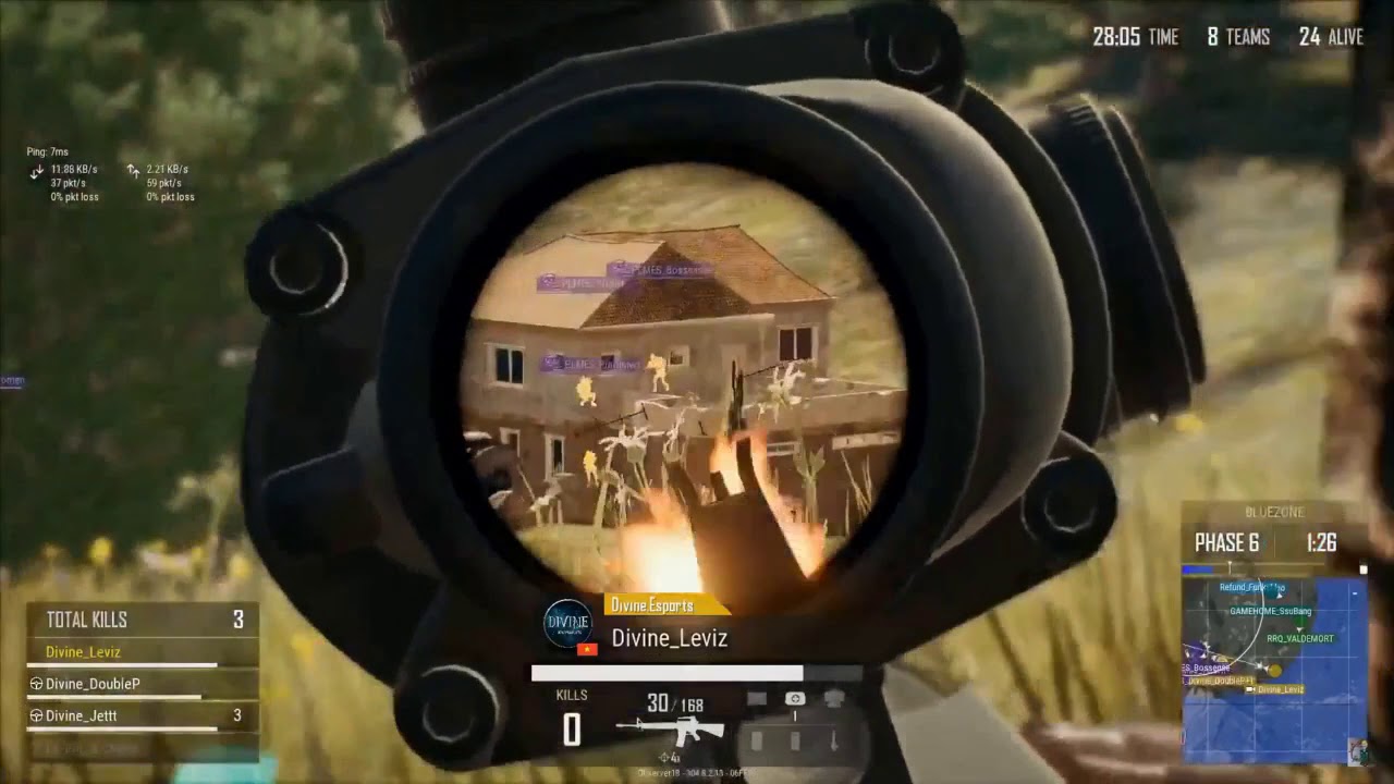 BUBG RM5S hủy diệt Round 1 với 25 Kill Giải Thailand Khởi Đầu may Măn của C&aacute;c Playe Việt Nam