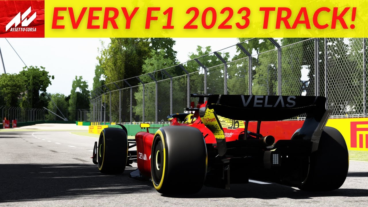 Every F1 2023 Season Track FREE On Assetto Corsa - Download Links