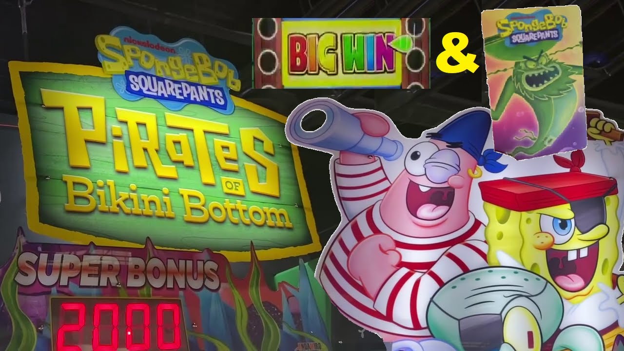 SpongeBob Pirates of Bikini Bottom - Big Win Bonus & the Flying Dutchman!