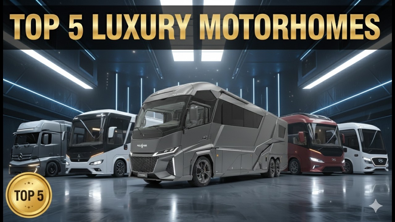 Top 5 Ultra-Luxury RVs of 2026 | From $6M to $30M+ Rolling Palaces Cars Recapx
