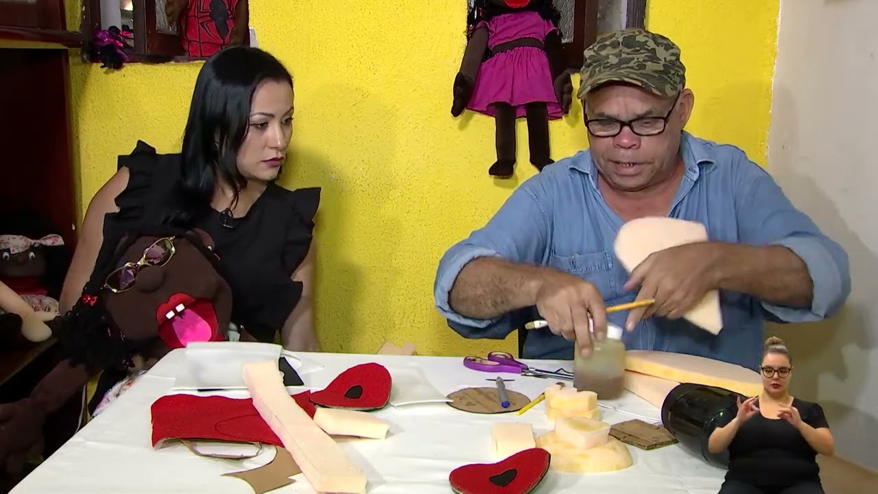 FAÇA VOCÊ MESMO - FANTOCHE PERSONALIZADO 09-05-2024