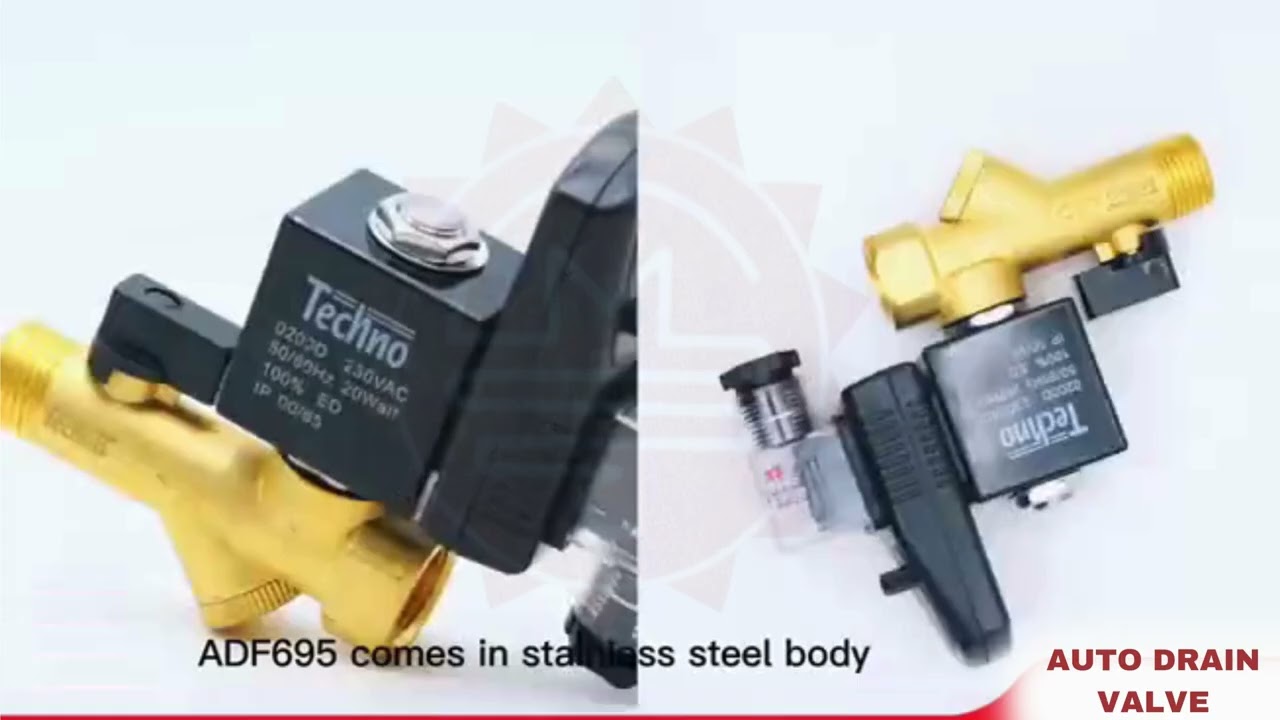 AUTO DRAIN VALVE WORKING VIDEO