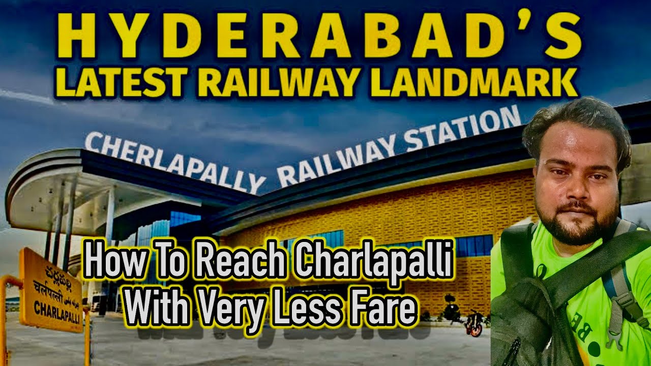 Charlapalli Railway Station || Most Trending Railway Station || #hyderabad #secunderabad #chz #suraj