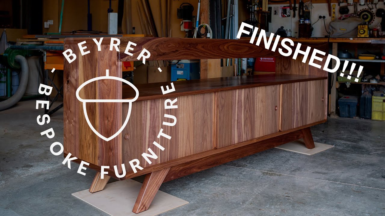 Finished!!! Making A Walnut DJ Console (Part 2)